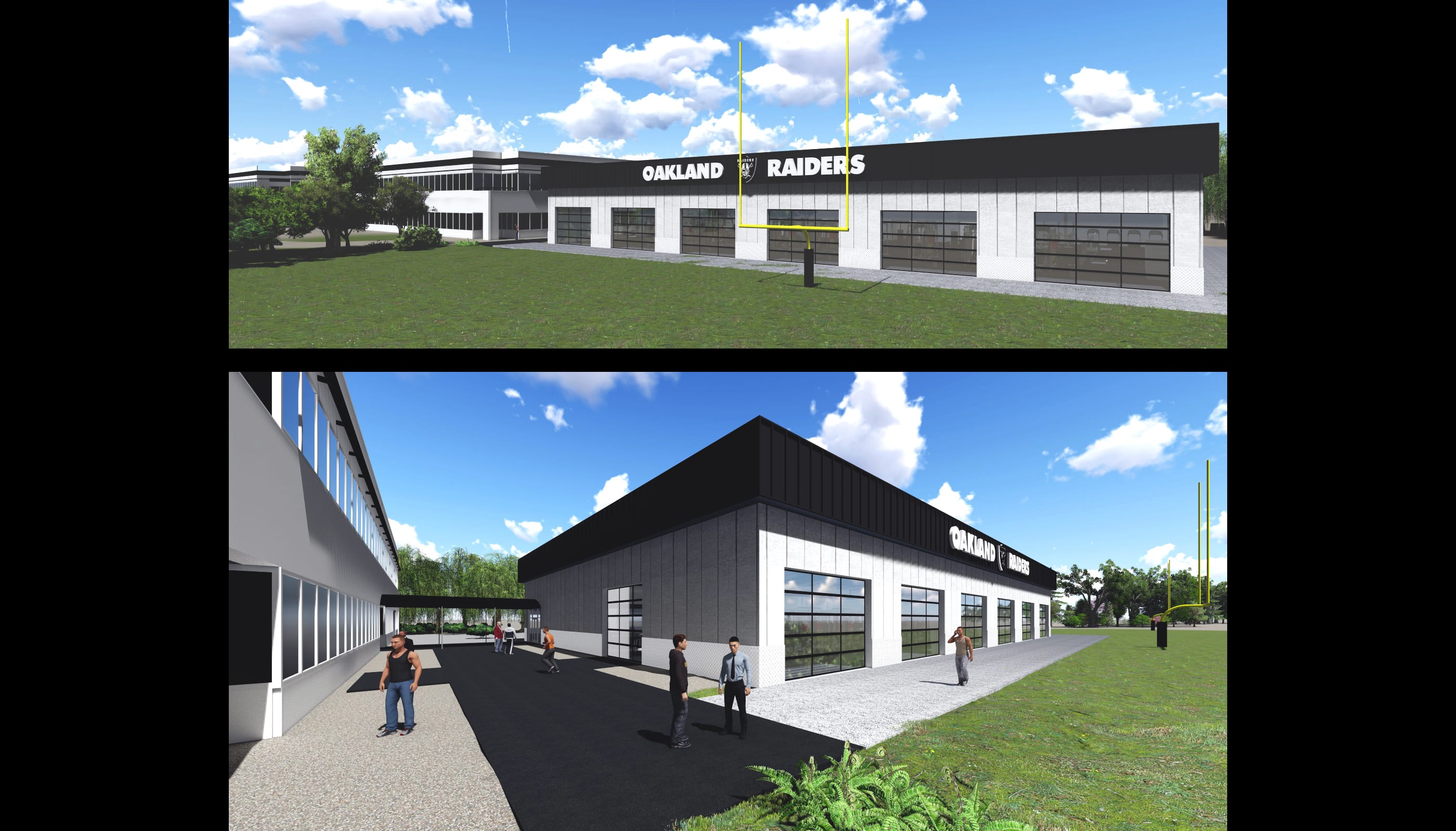 Oakland Raiders Practice Facility - Commercial Architecture